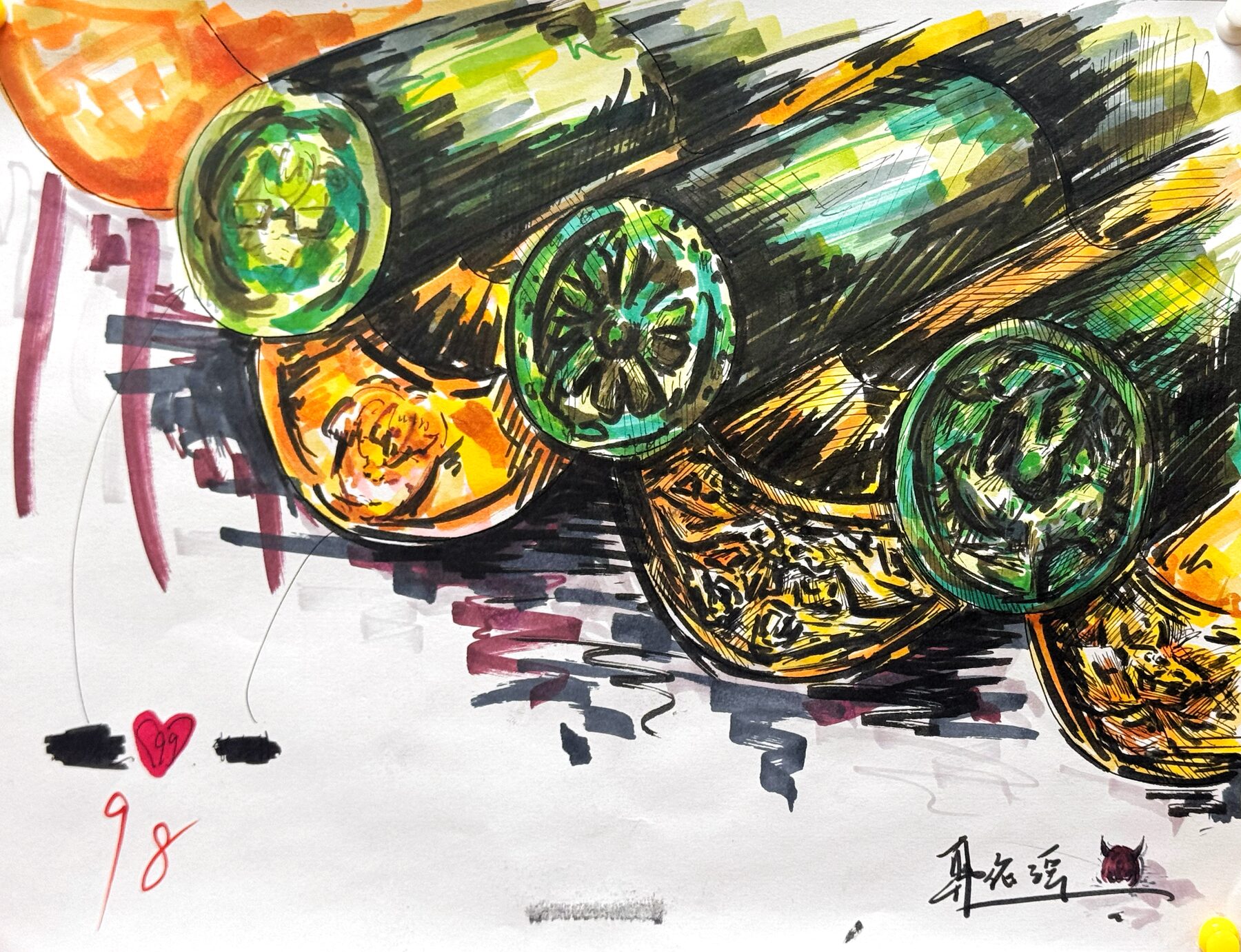 清学美术馆学生作品